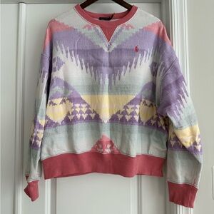 Polo Ralph Lauren Colorful Southwest Women Sweatshirt